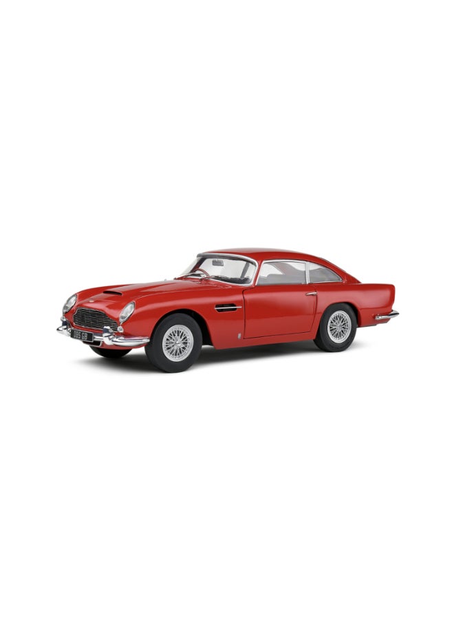 Solido Aston Martin DB5 Metallic Red 1964 Diecast Model Car, 1:18 Scale, Opening Front Doors, Steerable Wheels, Officially Licensed Collector Display Model - Image 3