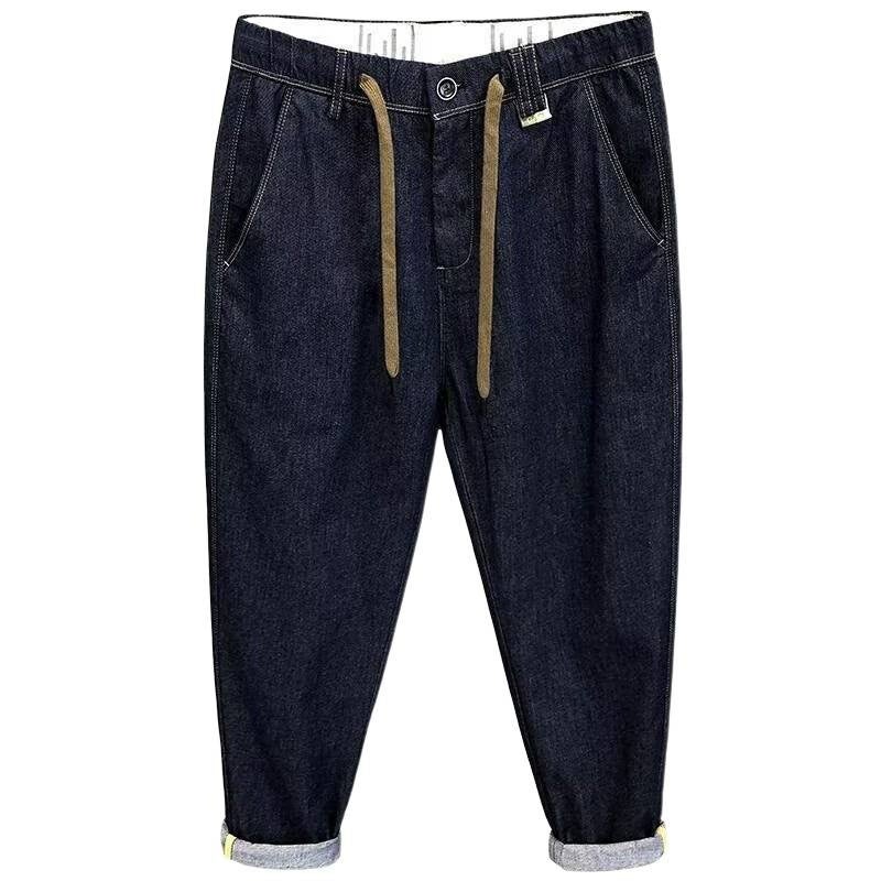 Unisex Classic Denim Jeans Loose Fit Daily Outdoor Wear - Image 5