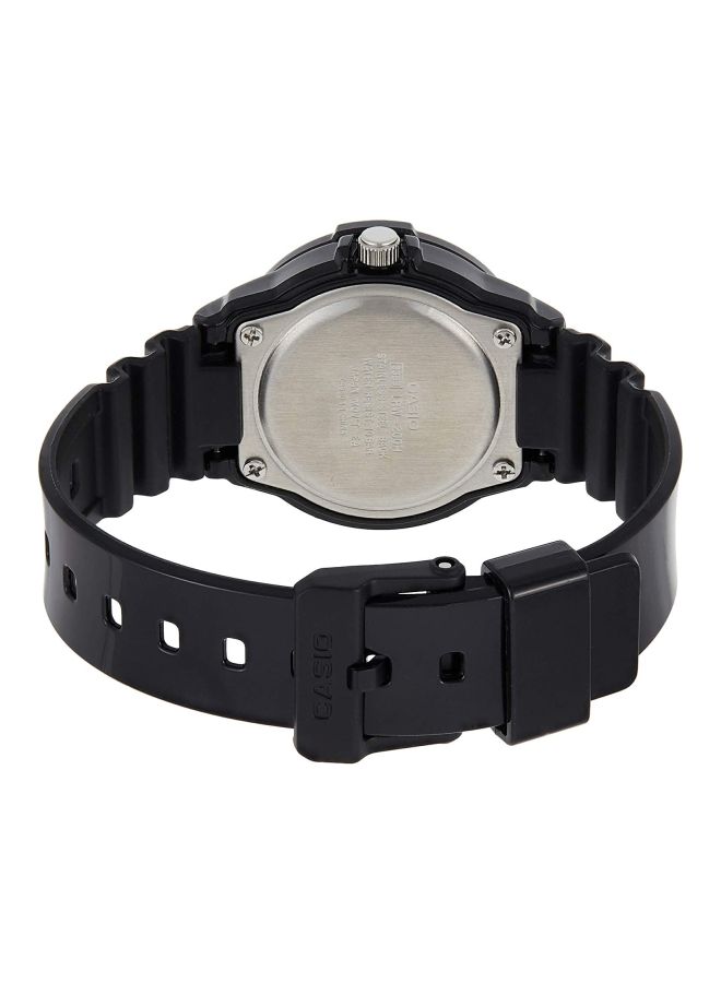 CASIO Women Resin Analog Watch LRW-200H-1BVDF - 34 mm - Black - Image 2