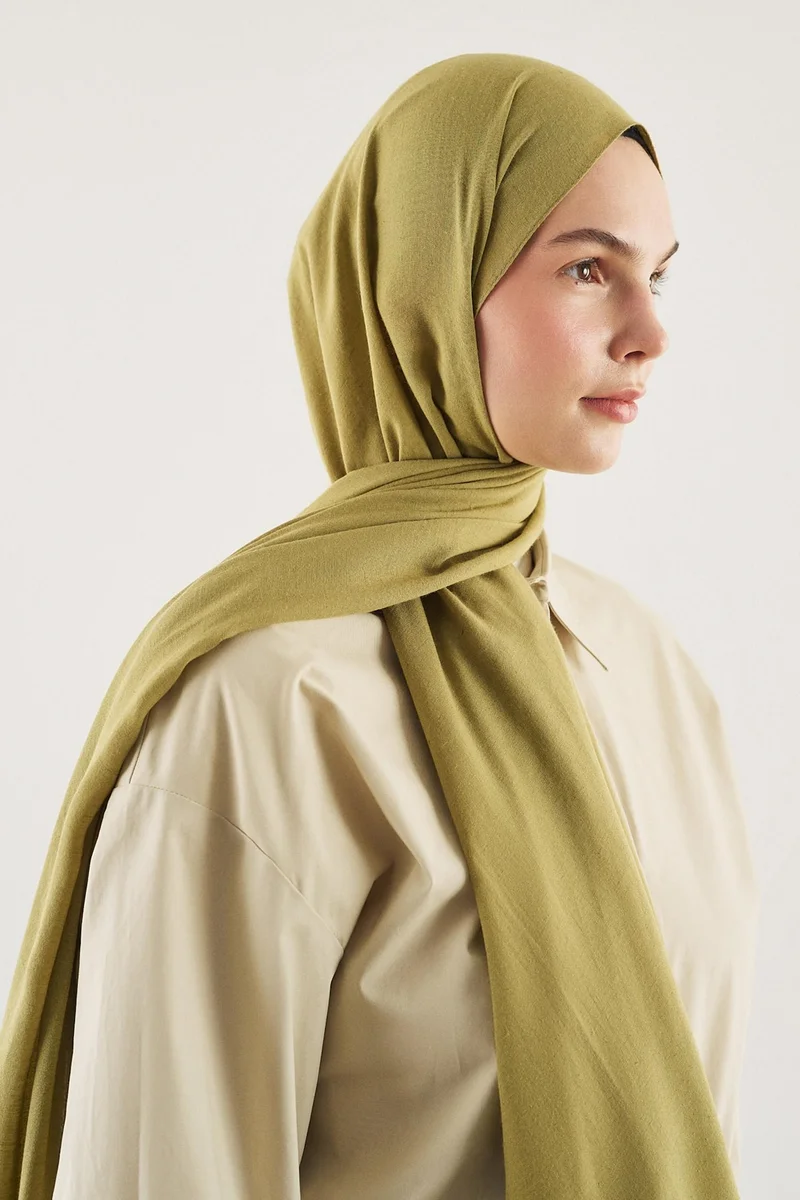 Defacto Fresh Scarfs X DeFacto Premium Emerald Linen
