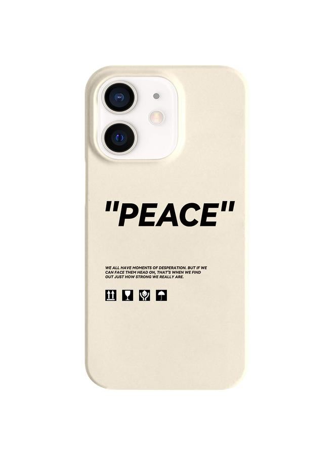 Zaboon Case For iPhone 11 Painted Pattern Skin-friendly PC Phone Case - Image 1