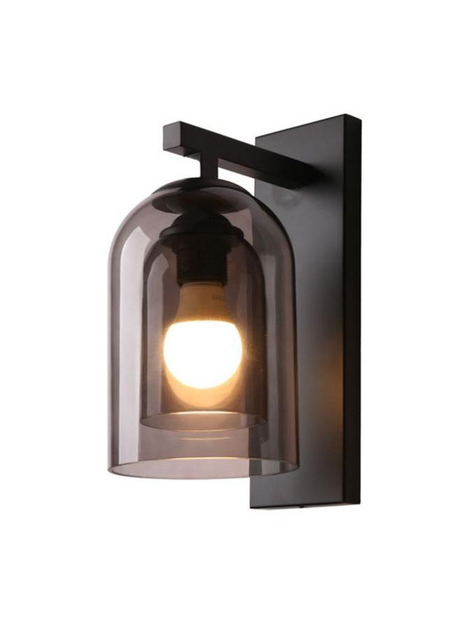 Meshkati 220-240V E27 Aluminum and Glass Modern Wall Light Black LH-3038  - Image 4