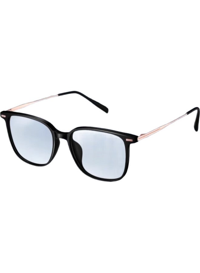 Zeiss Black Frame Titanium Ultra-Light Anti-Blue Light Eyeglasses Frame Women Men Myopia Plain Glasses Frame - Image 2