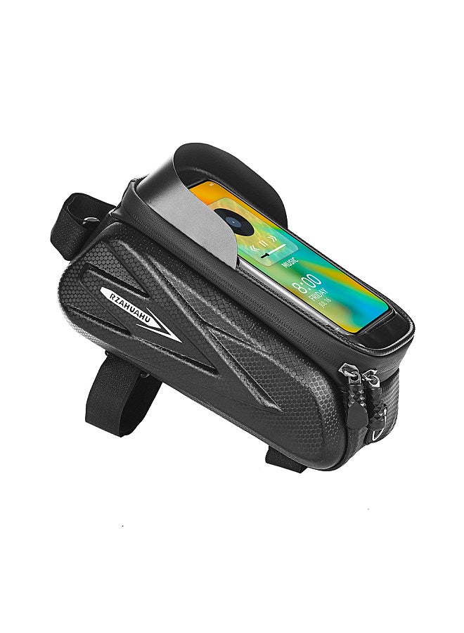 Generic Bicycle Phone Mount Bags Waterproof Front Frame Top Tube Bag Cycling Bike Phone Tool Storage Bag Pack - Image 4