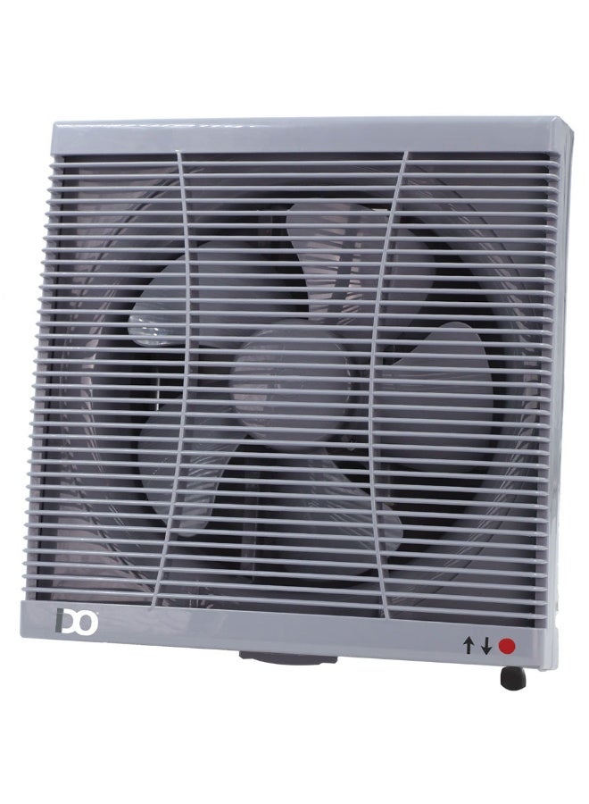ido Wall Exhaust Fan with Metal Back Body, 2 Direction (Intake/Outtake) 25 cm, 40W - Gray - Model WVFM25-GRY - Image 1