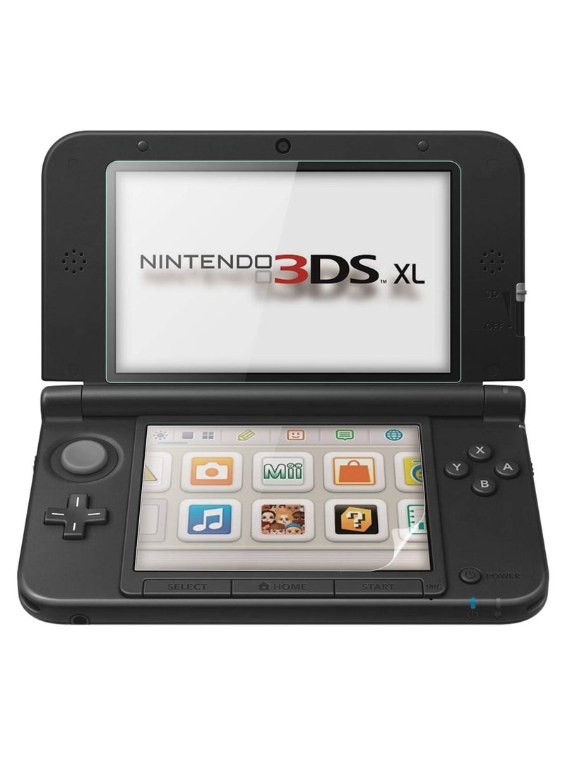 (2 in 1) Tempered Glass Screen Protector + HD Clear Crystal PET Screen Protective Filter Compatible with 3DS XL/New 3DS XL  - Image 5