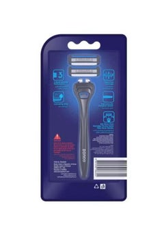 DORCO Dorco Pace3 Men System Razor With 2 Cartridges 