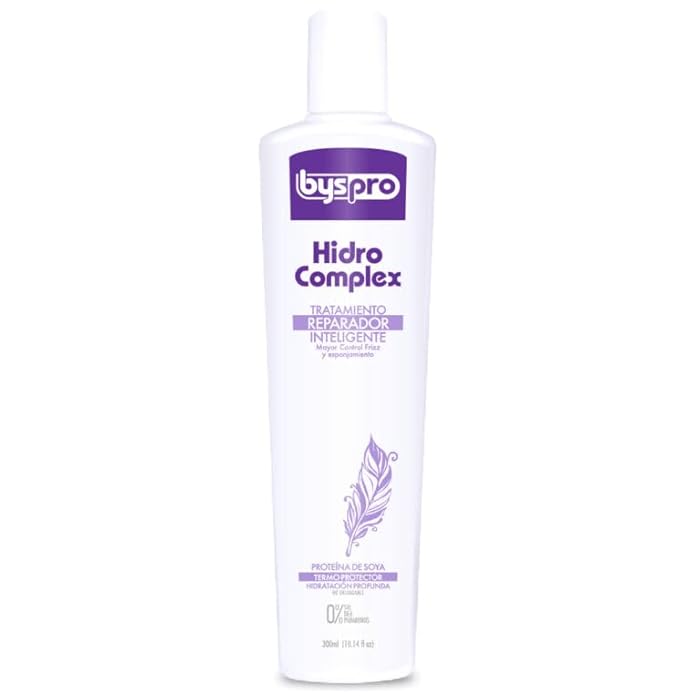 BYS Pro Hidro Complex Intelligent Repair Treatment Leave In Soy Protein Natural Corn | Hidrocomplex Tratamiento Reparador Inteligente Proteina de Soya y Maiz Natural 10.1oz-300ml - Image 4