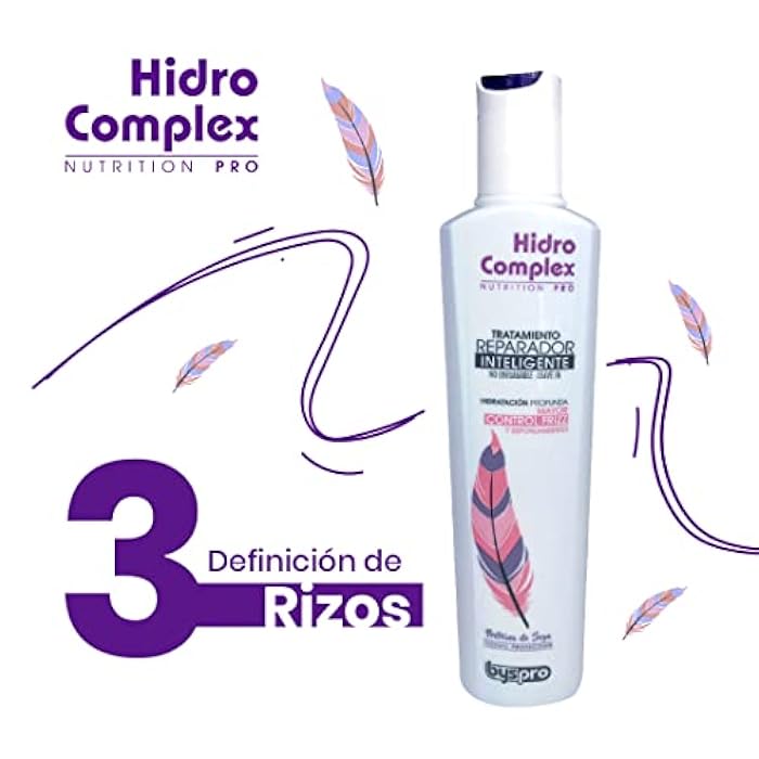 BYS Pro Hidro Complex Intelligent Repair Treatment Leave In Soy Protein Natural Corn | Hidrocomplex Tratamiento Reparador Inteligente Proteina de Soya y Maiz Natural 10.1oz-300ml - Image 3
