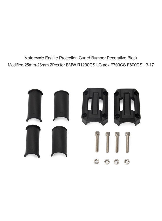 MUNTAQI Motorcycle Engine Protection Guard Bumper Decorative Block Modified  For BMW R1200GS LC  F700GS F800GS - Image 3