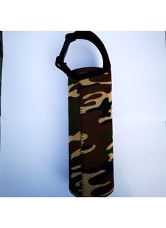 Generic Spot Wholesale Fashion With Buckle Handle Thermos Cup Glass Cup Set Diving Material Ice Bully Cup Set-Color:Camouflage Handle-Capacity:420ML Suitable For 6.5X16 "handle"  - Image 1