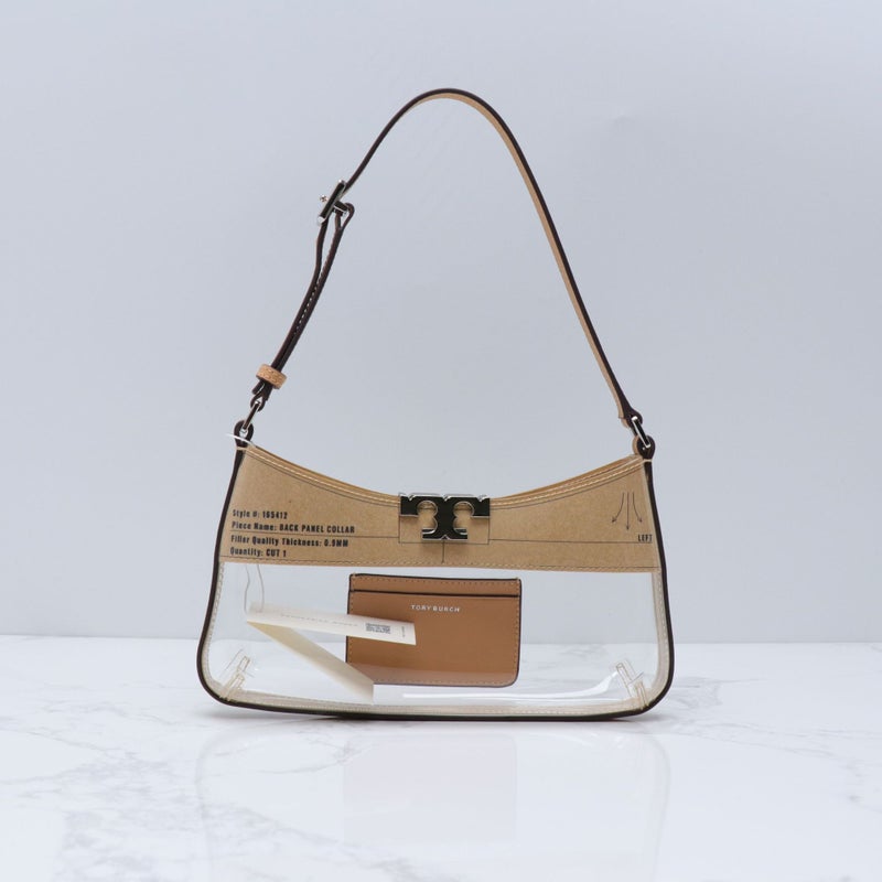 2025Tb Factory Trade Cowhide Underarm Shoulder Bag Portable Transparent Napatot Underarm Women'S Bag - Image 5