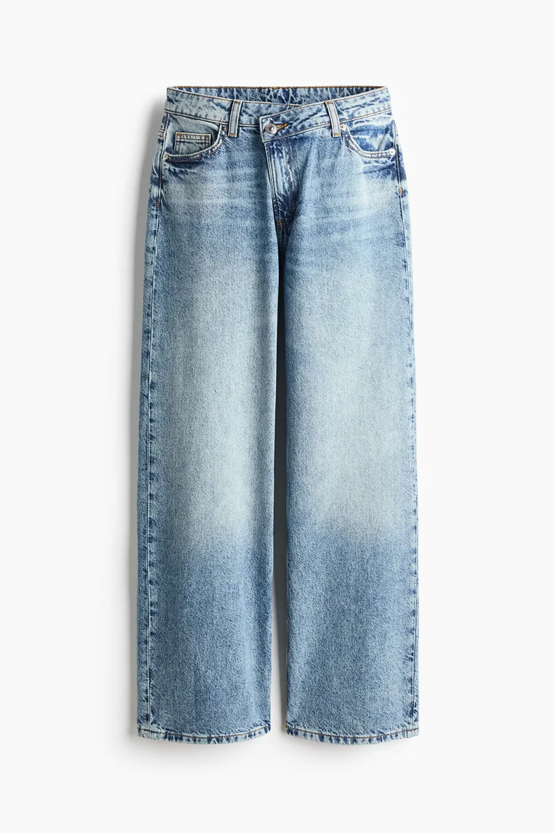 H&M  Wide Regular Waist Jeans for Women | Best Price UAE