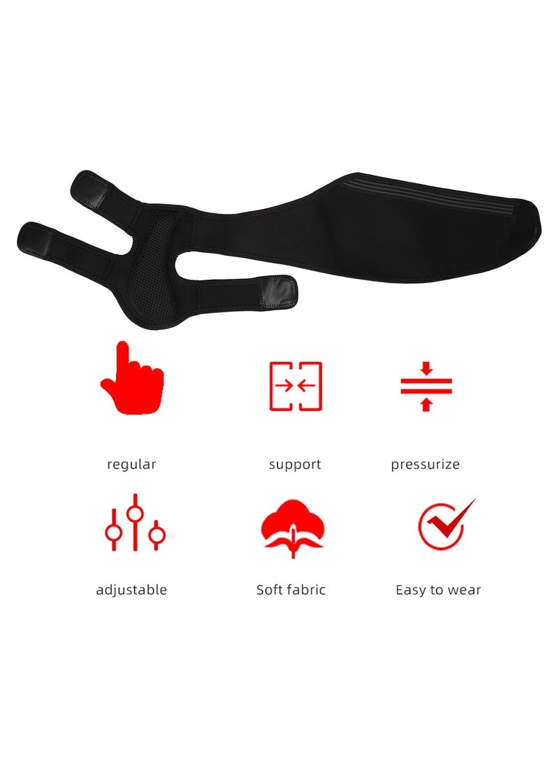 ATRJSZ - Drop Foot Brace, Adjustable Drop Foot Brace, Foot Orthosis Brace with Arch Support, AFO & Foot Orthosis Brace, Plantar Fasciitis Relief, Foot Drop Support for Walking and Stretching, Right - Image 1