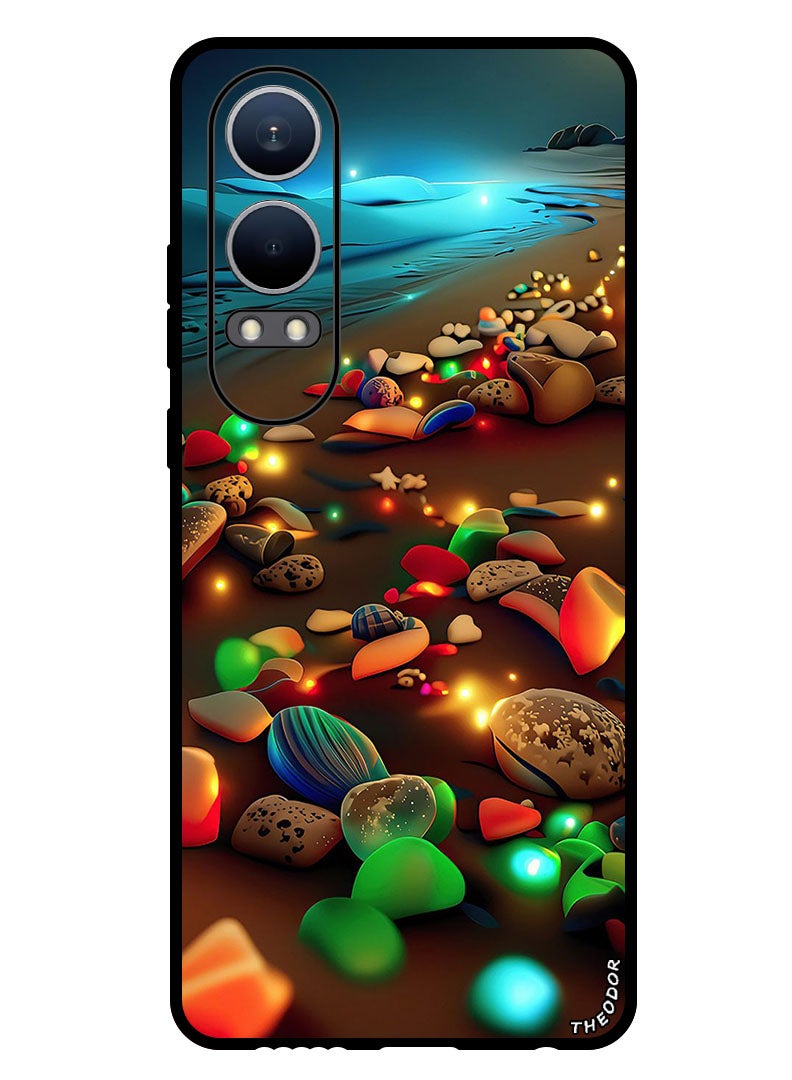 Theodor Protective Case Anti Scratch Shock Proof Bumper Cover For Oppo K12x (China) Glowing Stones 1 - Image 1