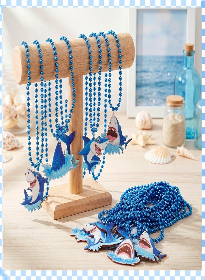 Otuuz 36 Pcs Beads Necklace Jewelry Accessories Necklaces Chains Pendant Party Decorations Gift for Women Men Party Favor Summer Birthday Holiday Costume Cosplay(Shark) - Image 5