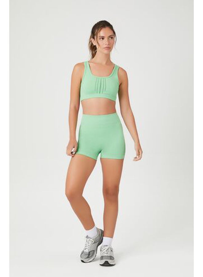 FOREVER 21 Seamless Perforated Sports Bra - Image 4