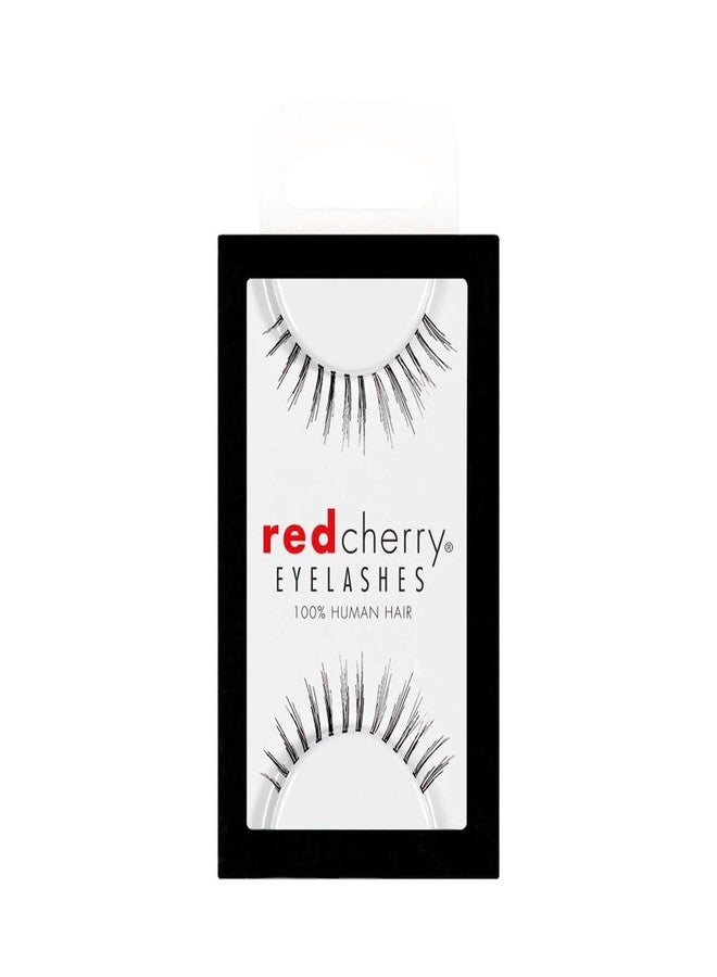 Red Cherry False Eyelashes #13 (Pack of 6) - Image 2