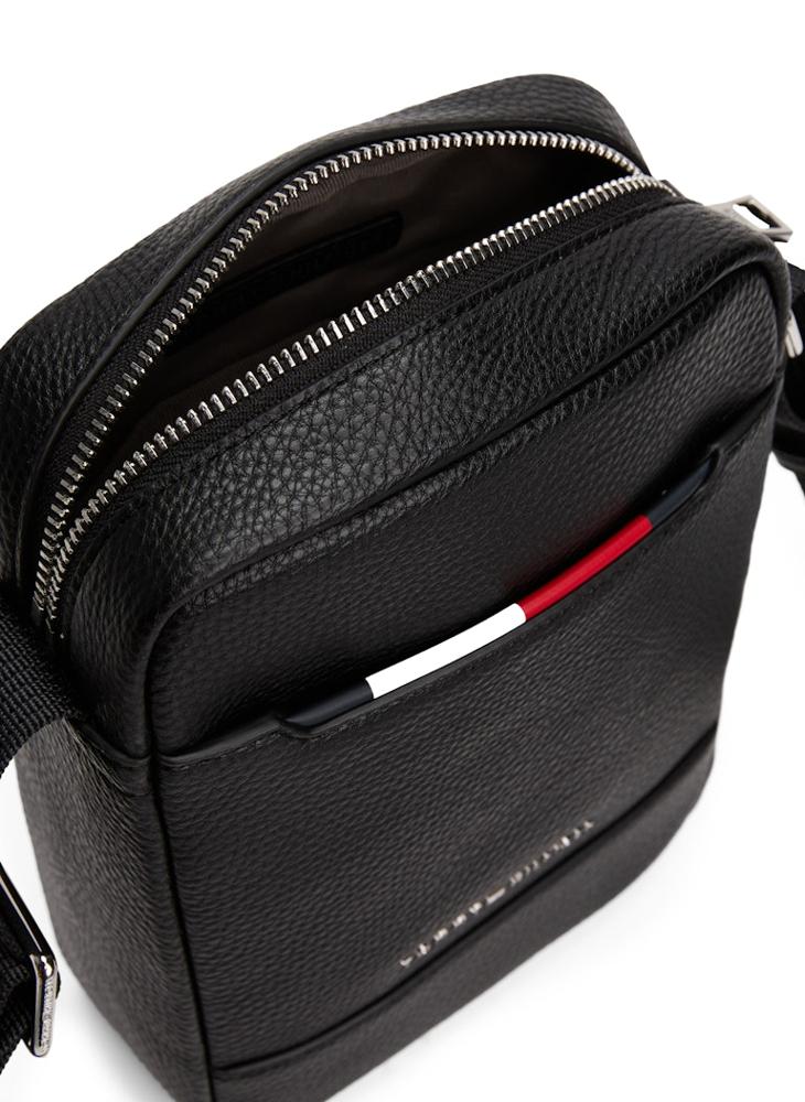 TOMMY HILFIGER Logo Detailed Zip Through Crossbody - Image 4