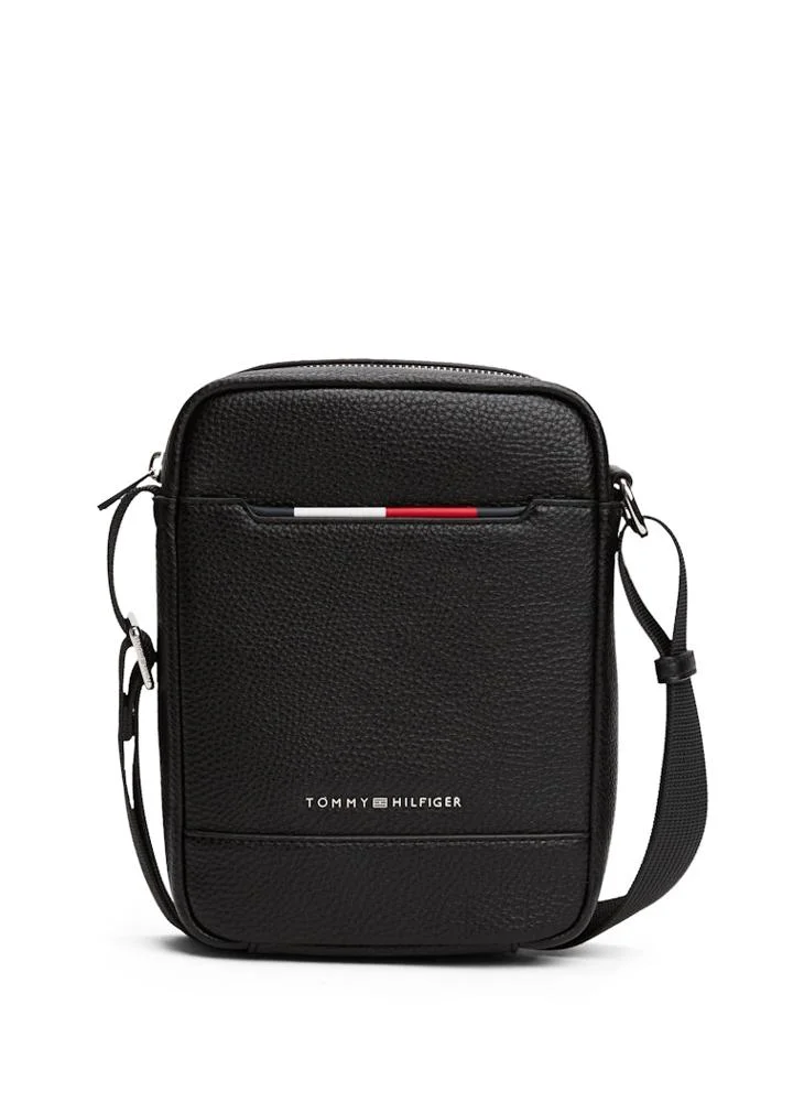 TOMMY HILFIGER Logo Detailed Zip Through Crossbody