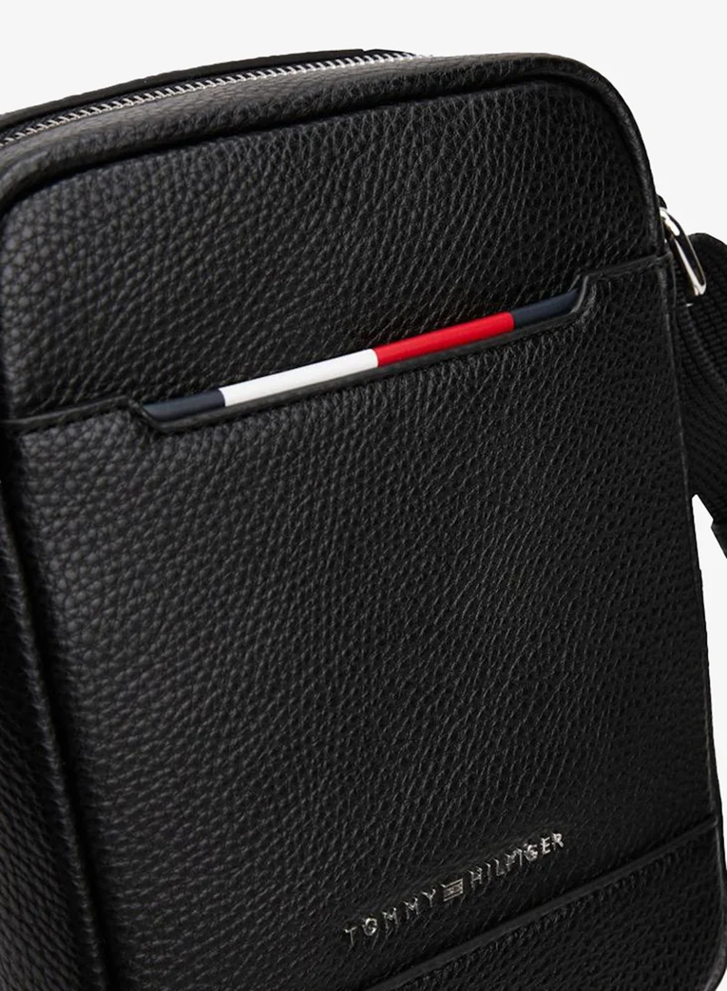 TOMMY HILFIGER Logo Detailed Zip Through Crossbody