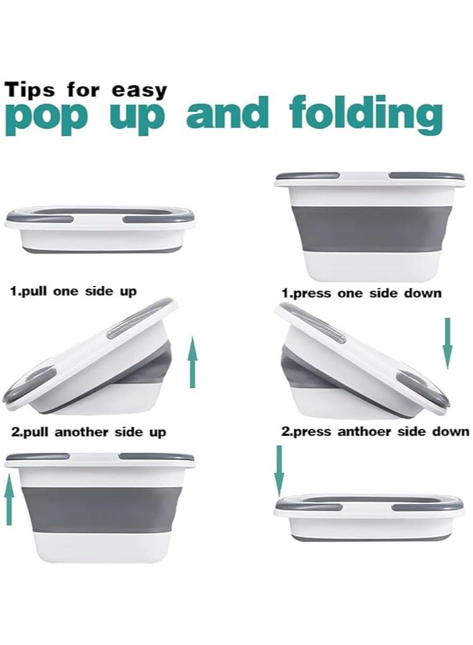 SmartFold Multi-Purpose Bucket – Collapsible & Portable for Home & Outdoor Use - Image 1