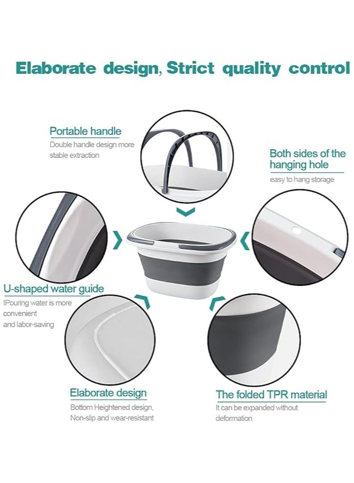SmartFold Multi-Purpose Bucket – Collapsible & Portable for Home & Outdoor Use - Image 2