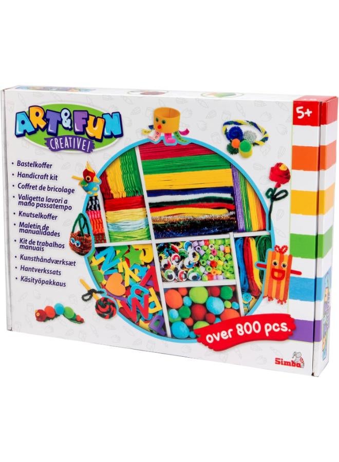 سيمبا Simba-Art & Fun-Valigetta per bricolage، 826 Pezzi، Colla Non Inclusa، dai 5 Anni in su، 106304706 - Image 4