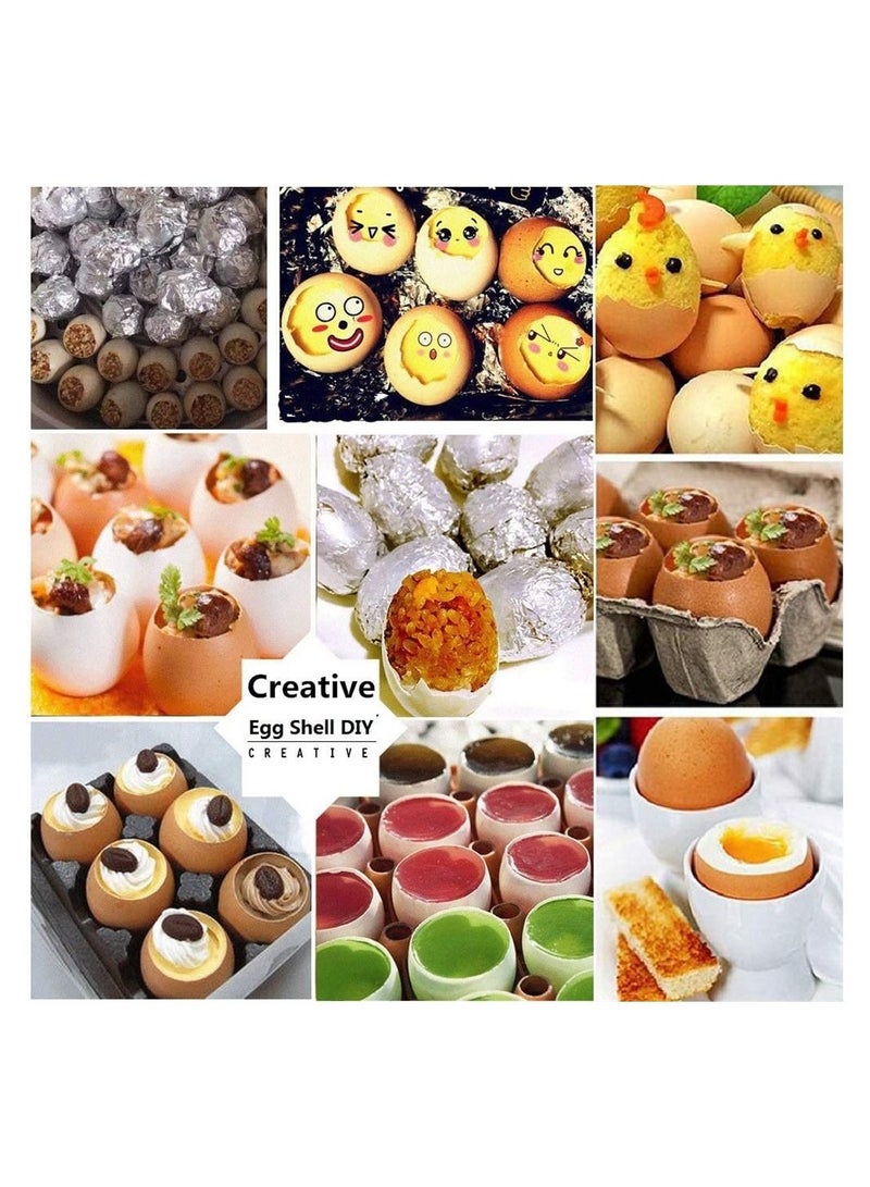 NIBEMINENT 4 PCS Spring Egg Cup Holders, Stainless Steel Tray Cup, Mini Wire Holder, Stand Boiled Storage For Home Restaurant, Kitchen Tool (Silver) - Image 4