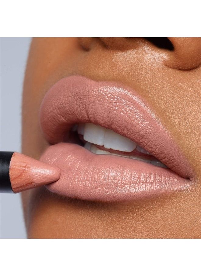 NUDESTIX - Cream Cheek + Lip Pencil, Creamy Lip Color + Lip Liner + Cheek Blush, Multi Use Makeup, Ultra Creamy, Hydrating and Blendable, Shade: Whisper - Image 1