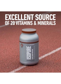 Isopure Low Carb Whey Protein Isolate Powder with Vitamin C & Zinc for Immune Support, 25g Protein, & Keto Friendly - Dutch Chocolate, 3 Lbs, 41 Servings (1.36 KG)  - Image 5