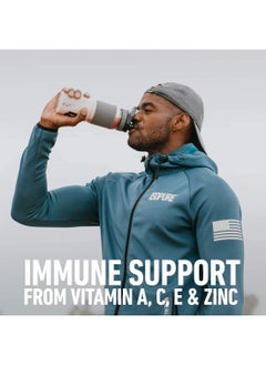 Isopure Low Carb Whey Protein Isolate Powder with Vitamin C & Zinc for Immune Support, 25g Protein, & Keto Friendly - Dutch Chocolate, 3 Lbs, 41 Servings (1.36 KG)  - Image 4