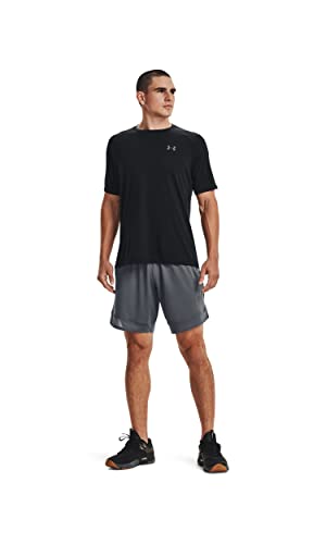 Under Armour Men's Tech 2.0 Short-Sleeve T-Shirt , Black (001)/Graphite, Small - Image 5