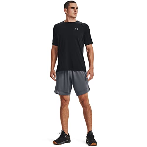 Under Armour Men's Tech 2.0 Short-Sleeve T-Shirt , Black (001)/Graphite, Small - Image 3