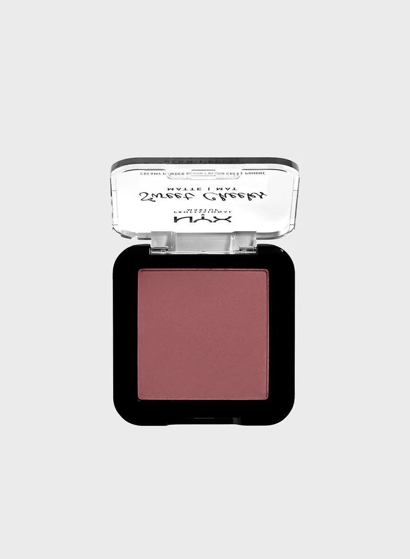 NYX PROFESSIONAL MAKEUP Sweet Cheeks Creamy Powder Blush -Fig