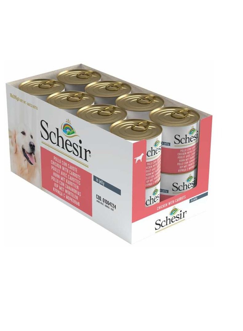 Schesir طعام رطب للكلاب بالدجاج والجزر - Image 2