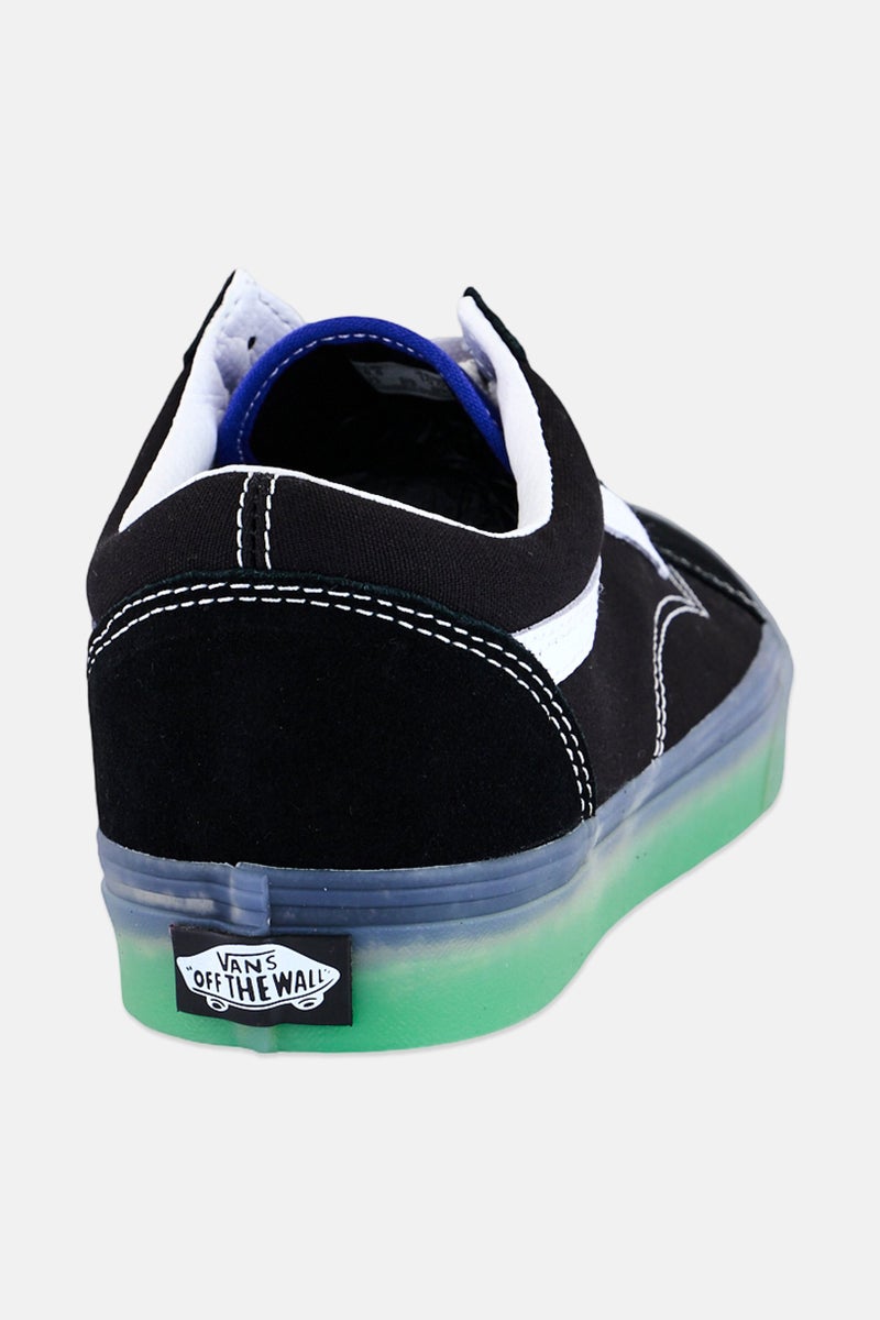 VANS Men Old Skool Lace Up Skateboarding Shoes, Black - Image 2