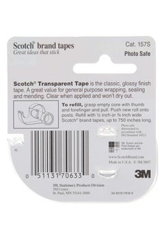 Scotch  Scotch Expressions Tape, Blue, 3/4 IN x 300 IN  - Image 3