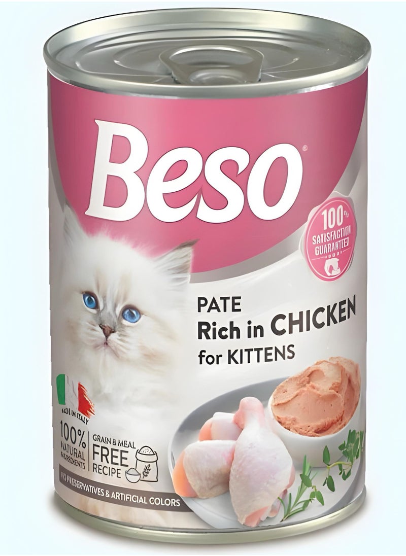 Beso Wet cat food (6 packs) - Beso - Chicken for small cats - 6 × 400g  - Image 2