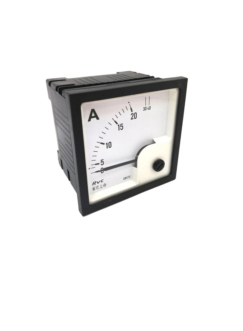 AC Analogue Panel Ammeter 72x72 - Direct Type - ERI72A2D - Image 2
