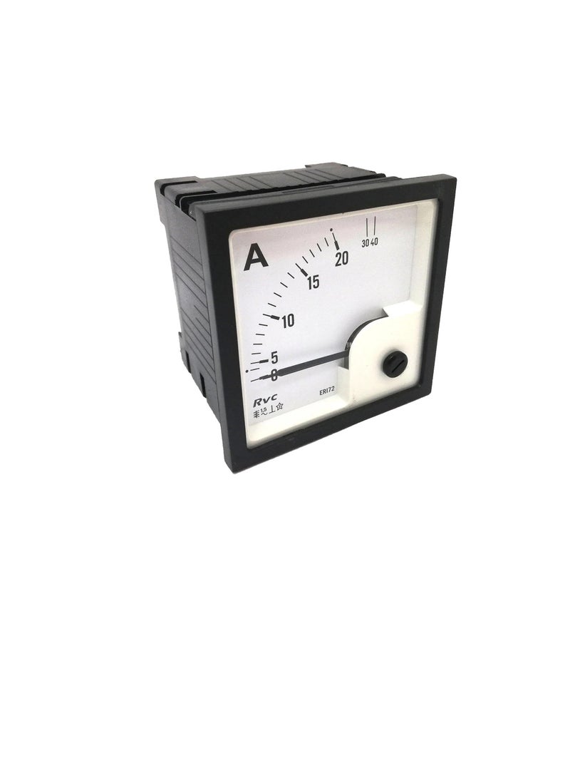 AC Analogue Panel Ammeter 72x72 - Direct Type - ERI72A2D - Image 3