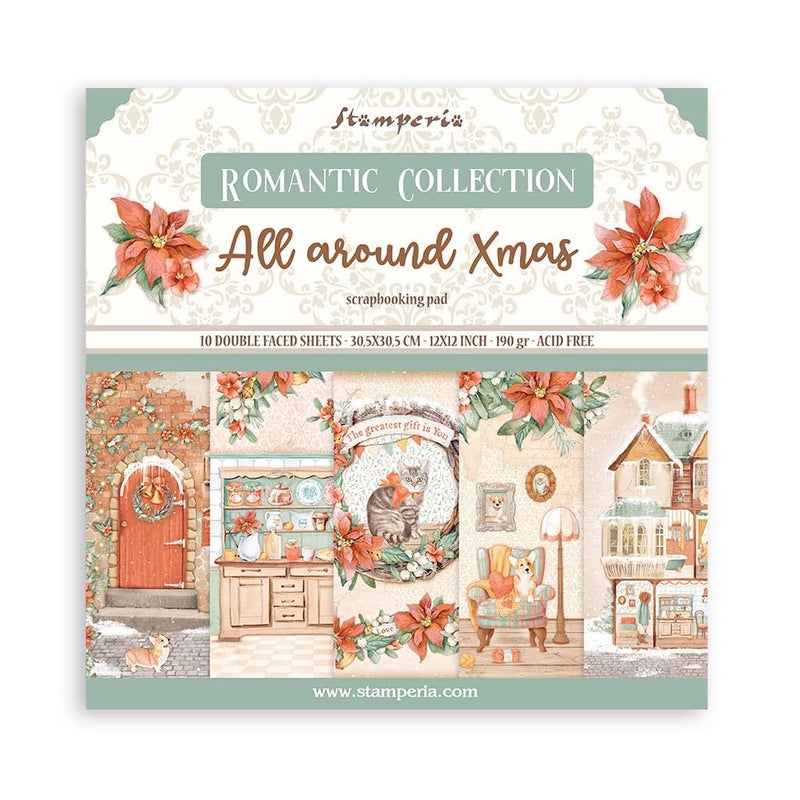 Stamperia All Around Christmas Paper Pack