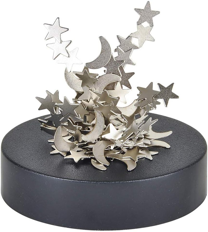Rhode Island Novelty Moon and Stars Magnetic Sculpture - Image 1