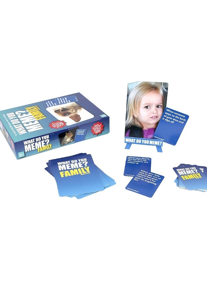 WHAT DO YOU MEME? Family Edition - The Best in Family Card Games for Kids and Adults - Image 3