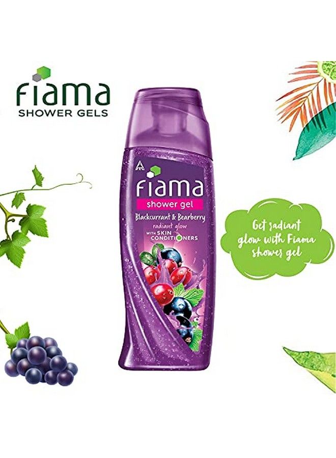Fiama Shower Gel Blackcurrant & Bearberry 250Ml Shower Gel Peach & Avocado 250Ml Shower Gel Lemongrass & Jojoba 250Ml Celebration Pack For Moisturized Skin (Combo Of 3 Bodywash) - Image 4