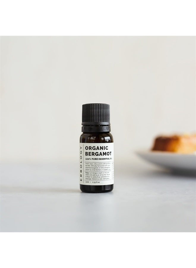 Erbology 100% Organic Pure Bergamot Essential Oil 0.34 fl oz - Premium Quality - Straight from Farm in Calabria - Image 4