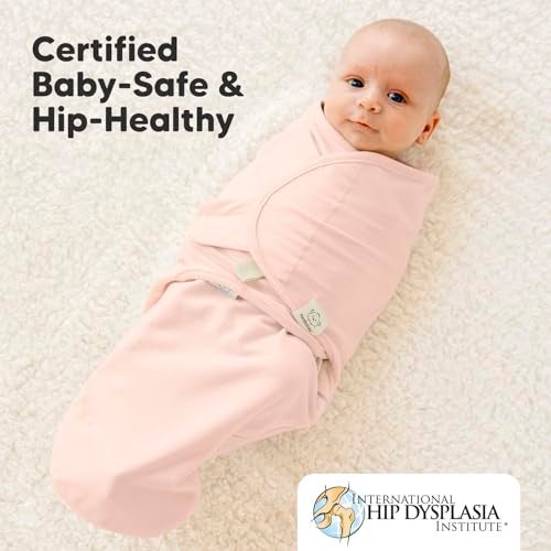 KeaBabies Baby Swaddle Sleep Sacks with Zipper - 3-Pack Swaddles for Newborns 0-3 Months, Infant, Baby Girls, Boys, Soft & Durable Newborn Sleep Sack,Easy Diaper Change Swaddling Blanket(Angelic) - Image 4