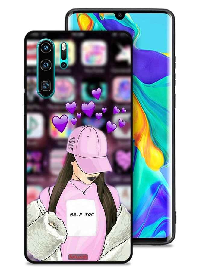 Tolwak Huawei P30 Pro Protective Case Cover Anti Social Club  - Image 1