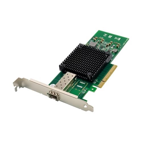 Millennium Technology 10Gb NIC Single SFP+ Port Ethernet Converged Network Adapter PCIe x8 with X520 82599ES Chipset DA1 - Image 2