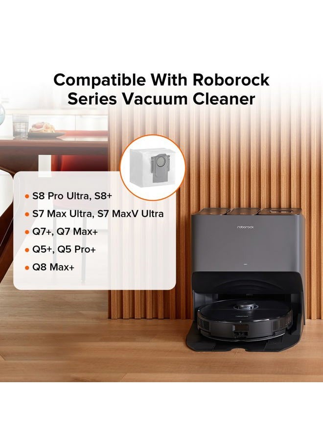 roborock 6 Packs Disposable 2.5L Vacuum Bags for S7, S8, Q5, Q7, Q8 Robot Vacuums & Auto-Empty Docks - Image 2